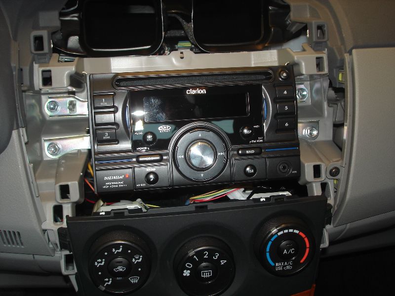 2009 toyota corolla aftermarket radio